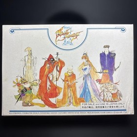 Final Fantasy I II III Famicom NES Set 3 Games Japan Nintendo Complete