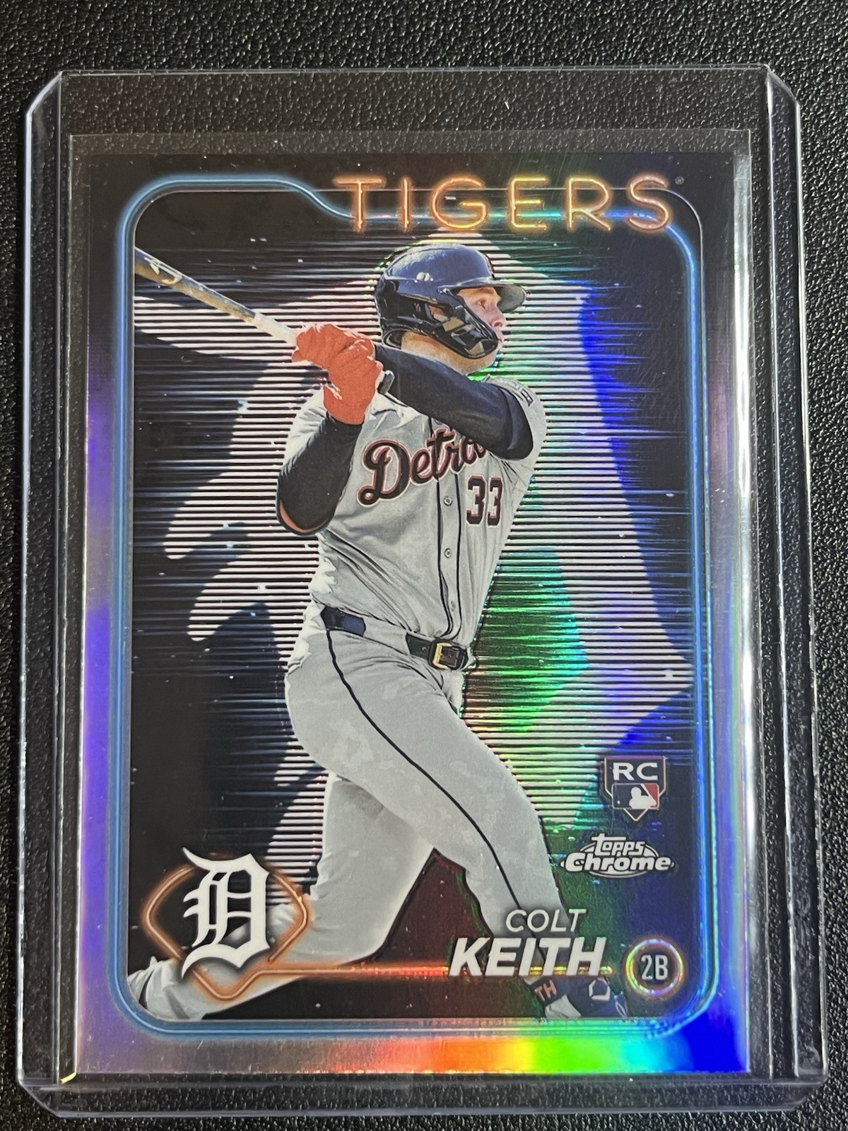 2024 Topps Chrome - Colt Keith #2 Lightboard Logo Refractor (RC)