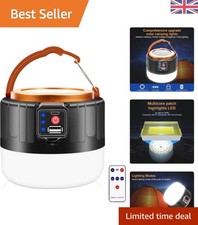 1000LM Portable Solar Lantern - 5 Modes & Waterproof for Outdoor Adventures