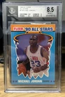 MICHAEL JORDAN~CHICAGO BULLS~1990-91 FLEER ALL-STARS PSA 8.5 CARD#5