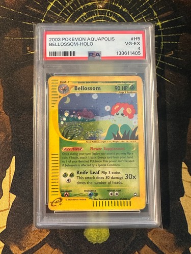 Bellossom graded PSA 4 for sale on eBay