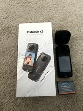 Insta360 X3 360 Action Camera - Parts because of scratches  Works fine!!!!