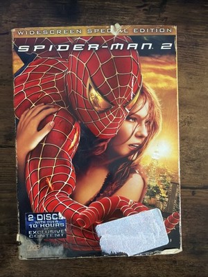 Spider Man 2 DVD 2004 Special Edition Widescreen 2 Disc Set W/ Slip Cover