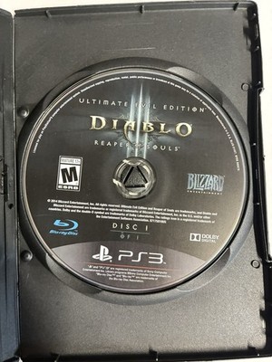 Diablo III: Reaper of Souls   Ultimate Evil Edition (PS3, 2014)   Disc Only   VG