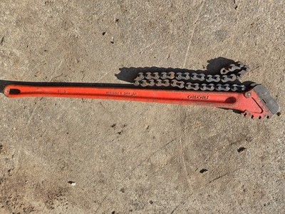Ridgid C-36 chain pipe wrench 4-1/2 . USA