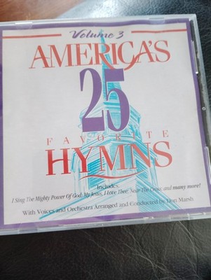 AMERICA'S 25 FAVORITE HYMNS, VOL. 3 - CD rare