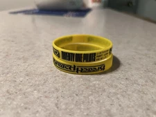 Twenty One Pilots Breach Wrist Band Bracelet Listening Party Focuser Promo 21P