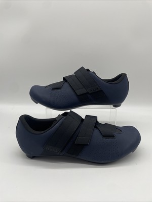 Fizik R5 Tempo Powerstrap Fahrrad Rennrad Schuhe Navy Blau UK 11,5 EU 46 NEU