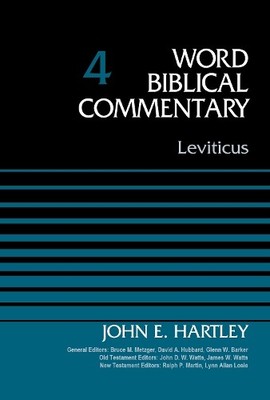 Leviticus, Volume 4 by John Hartley, Bruce M. Metzger, David ... - 9780310521976