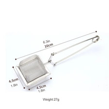 Stainless Steel Tea Infuser Strainer for Spice Colator Ceremony Set Poop Teaware