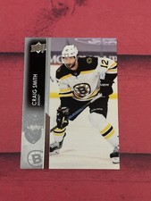 2021-22 Upper Deck Series 1 Craig Smith #19 Boston Bruins (U)