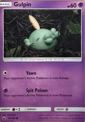 Gulpin Common SM - Celestial Storm 57/168 LP