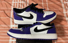 Air Jordan 1 Low Golf 'Court Purple' - Men's Size 7 - DD9315 105