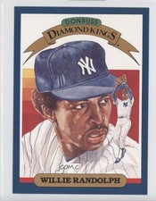 1986 Donruss Super DK's Willie Randolph #16 2u3