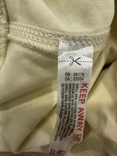 Free People Movement Athleisure Shorts EUC Yellow High Waist Thick Band Large - Picture 6 of 9