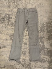 Old Navy Straight Jeans Youth Boys Size 12 Standard Gray Denim Adjustable Waist