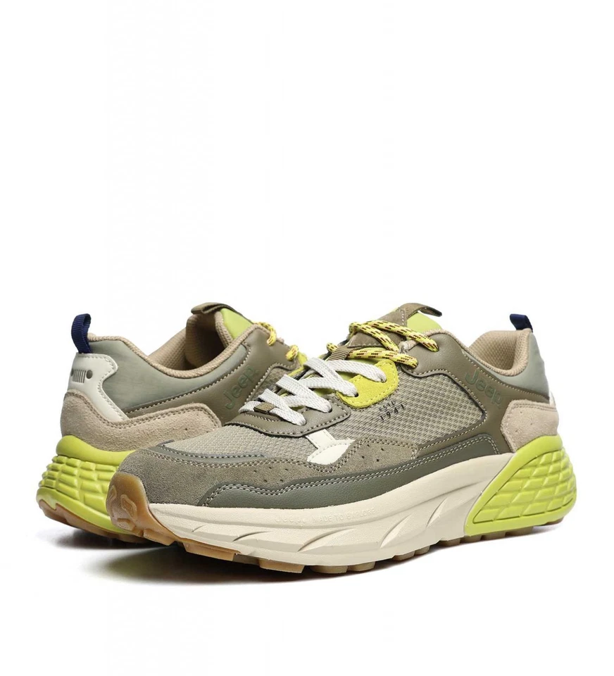 JEEP JM51091A-105 GROOVE MESH Sneakers Uomo PE25 Foto 2 de 4