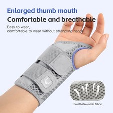 Wrist Brace for Carpal Tunnel Support Brace with Splints Hand Support for Arthri