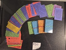 Grammar Punk Educational Cards Lot 2006 - Location - Emotion - Character