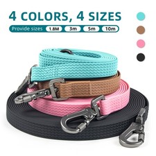 Durable Pvc Dog Leash Long 1.8m 3m 5m 10m Non Slip Training Lead