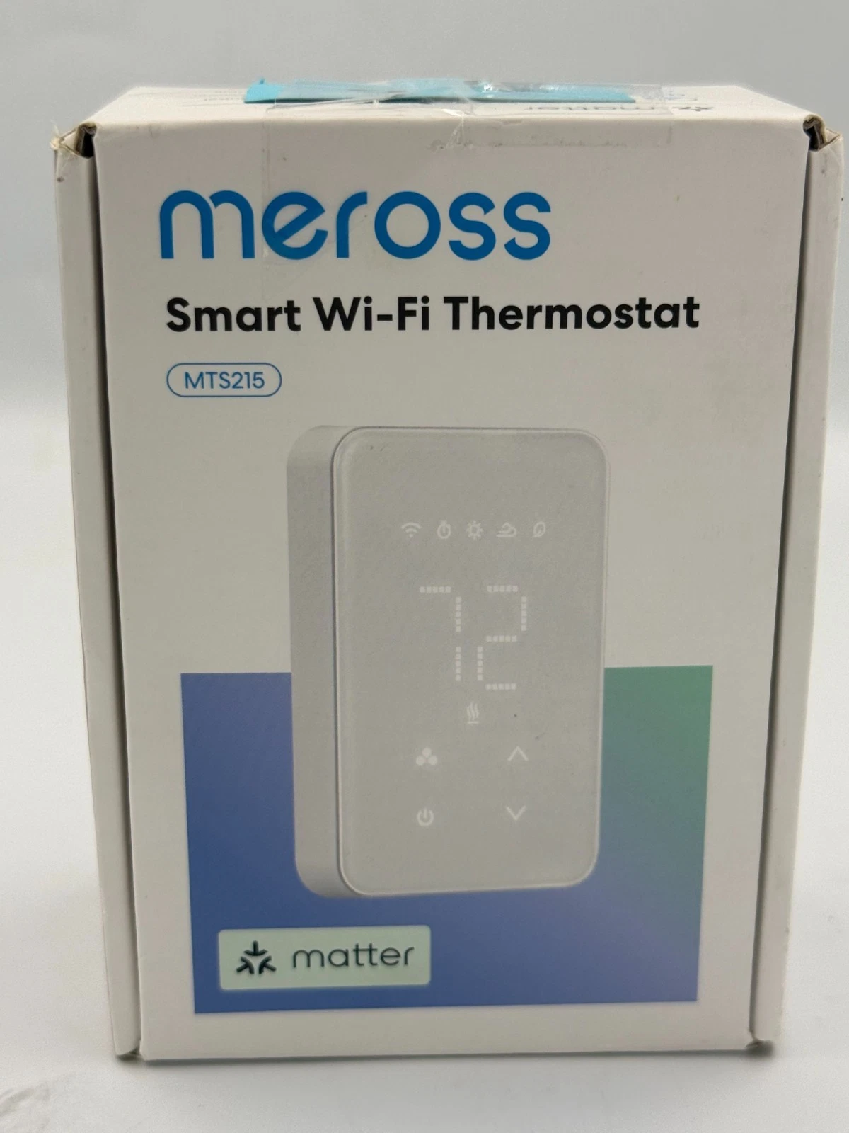 meross Matter Smart Thermostat for Electric Baseboard Heater, Alexa - MTS215