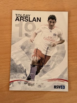 Tolgay Arslan HSV Hamburger SV autograph card original signed #51832