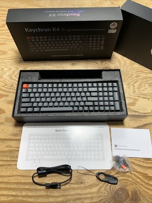 Keychron K4 Wireless Mechanical Keyboard Gateron G Pro switch k4-A3