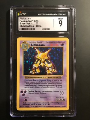 Base Set Pokemon Graded PSA/CGC Unlimited/Shadowless/1st Edition