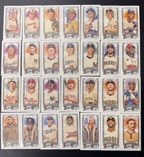 2025 TOPPS ALLEN & GINTER #'s (RC's, STARS, HOF)  -  ALL BASE MINI's - U PICK!