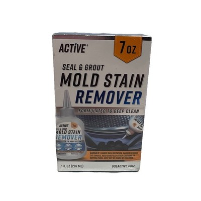 NEW & SEALED - Active Mold Stain Remover Seal Grout Deep Clean 7oz - Deodorizes