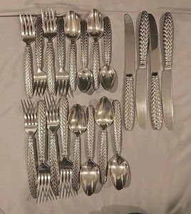 Ralph Lauren Equestrian Braid Flatware | eBay