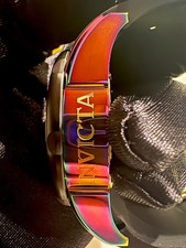 Invicta Speedway Rainbow Iridescent Men's 50mm Chronograph Watch Abalone Dial