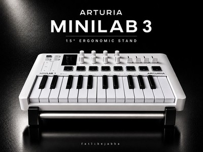 Arturia Minilab 3 Stand Ständer MIDI Controller Keyboard Halter Rack Desk Setup