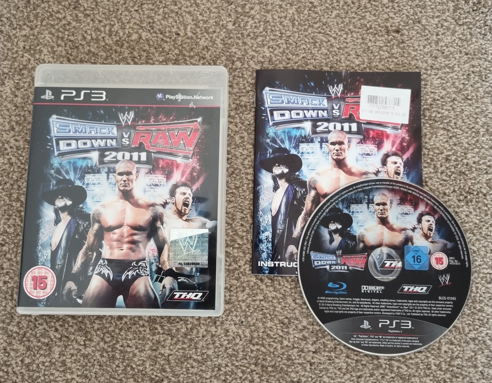 WWE SmackDown vs. Raw 2011 (Sony PlayStation 3, 2010)