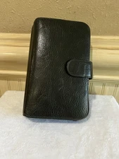 NWT Wilson Leather Black Planner/Binder Folio Cover Notepad