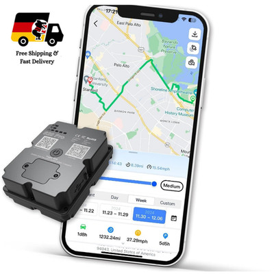 GPS Tracker S20 Pro 90 Tage Akkulaufzeit Magnet Auto Boote LKW Ortung Stand