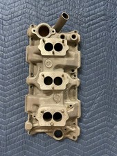 Vintage Offenhauser 3558 3x2 Intake Sbc Gasser Hot Rod Chevrolet