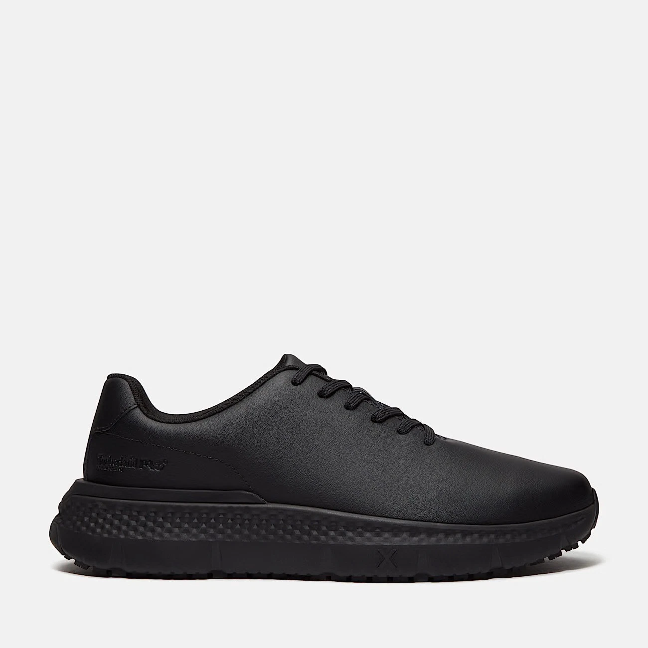 Men's Timberland PRO® Power Shift Slip-Resistant Leather Work Sneaker BLACK NEW