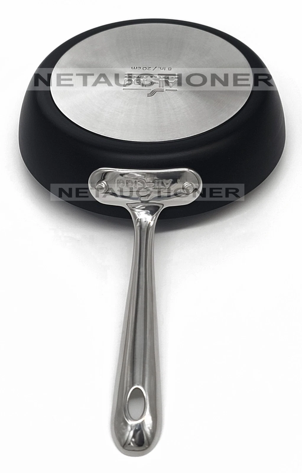 New ALL-CLAD 8" HA1 Hard Anodized Nonstick Fry Pan/Skillet New Design