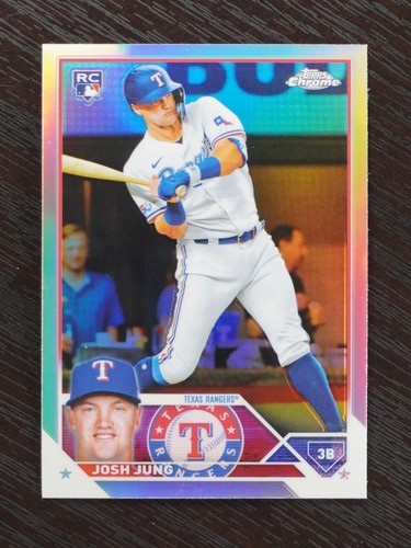 Josh Jung [Refractor] #93 2023 Topps Chrome card