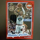 2025-26 Topps Basketball - Ja Morant 1981 Topps Chrome Red 5/5 - Grizzlies