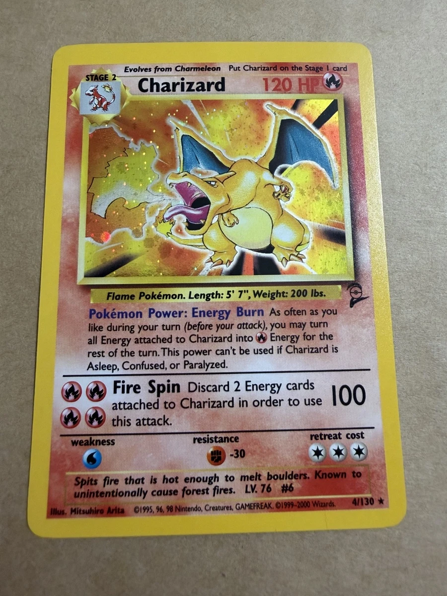 Holo Pokémon TCG Rare Base Set 2 Individual Collectible Card Game