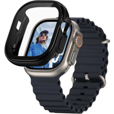Hülle + Displayschutz für Smart Watch Ultra 2 / 1 49mm PanzerGlass Panzerfolie