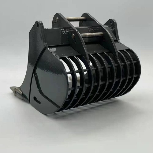 Metall Sieb Eimer DIY für XDRC 1/14 RC Hydraulikbagger 945 Funksteuerung Truck - Bild 6 von 9