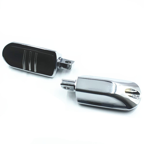 Motorcycle Foot Pegs Footrest For Harley Breakout Dyna Touring Cruiser Chopper - Foto 4 di 5