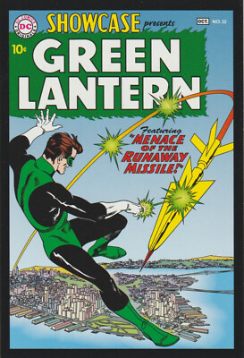   SHOWCASE #22, DC Comics COMIC-POSTKARTE NEU *Superhelden *Green Lantern