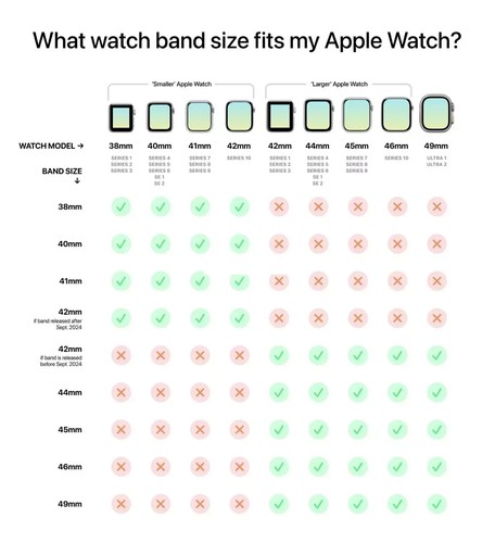 Oryginalny pasek do zegarka Apple BIAŁY 40/41/42mm 44/45/46/49mm seria 7 8 9 10 SE ULTRA - Zdjęcie 5 z 15