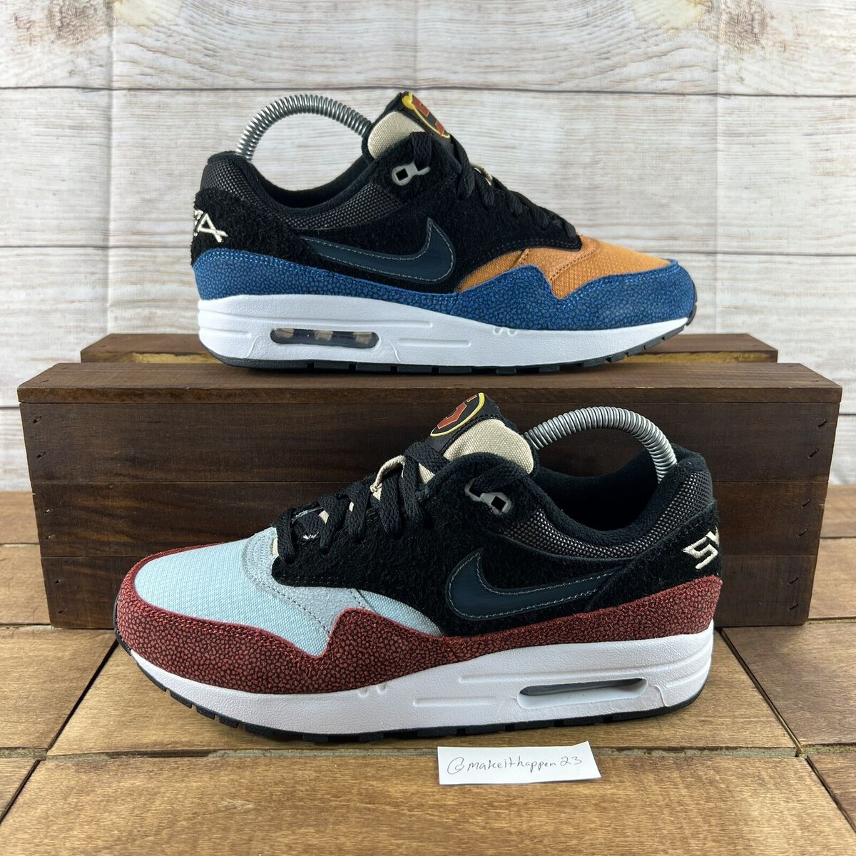 Nike Air Max 1 GS 'Swipa' DeAaron Fox Multicolor CJ9888-001 GS