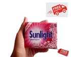 Sunlight Laundry Bar Real sakura Detergent Cloth And Hand Washing Soap New 115g