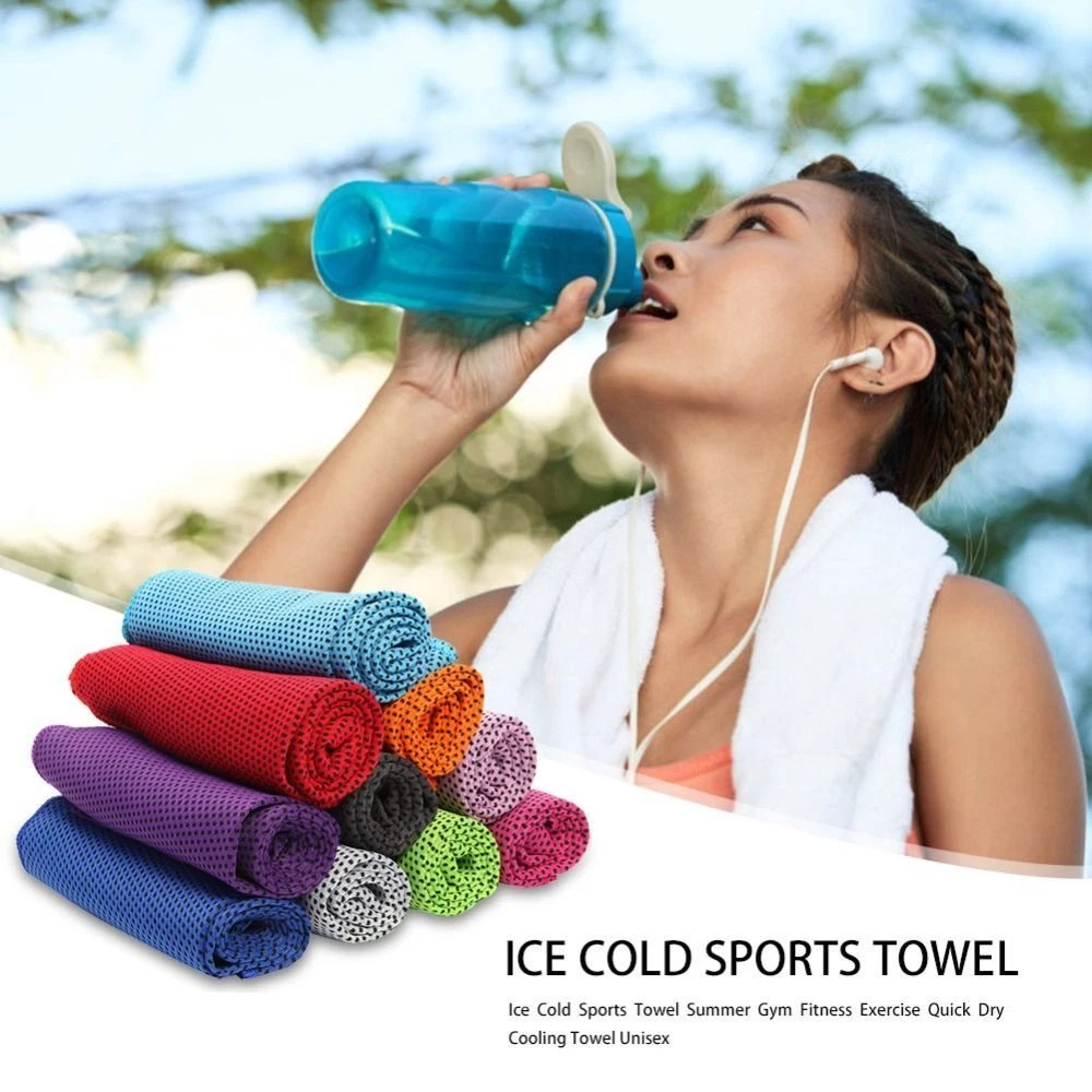 Towels Chilly Sweat Quick Drying Ice Towel Sweat Towel Gym Towels Cooling  Towel